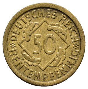 obverse: GERMANIA - 50 Rentenpfennig 1924 J