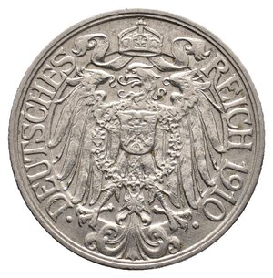 reverse: GERMANIA - 25 Pfennig 1910 A