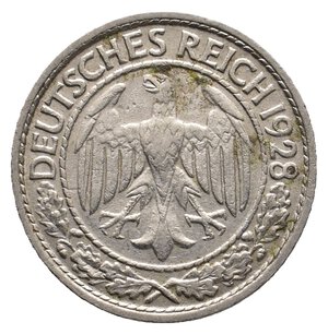 reverse: GERMANIA - 50 Reichpfennig 1928 F