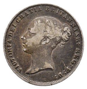 reverse: GRAN BRETAGNA - Victoria queen - 6 Pence argento 1864