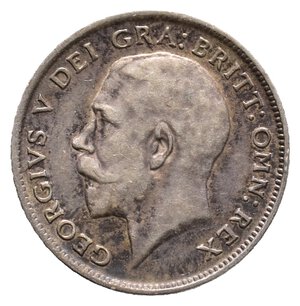 reverse: GRAN BRETAGNA - George V - 6 Pence argento 1916 ECCELSA