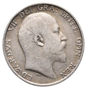 reverse: GRAN BRETAGNA - Edward VII - Shilling argento 1907
