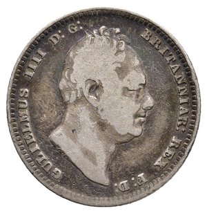 reverse: GRAN BRETAGNA - Gulielmus IV - Shilling argento 1834