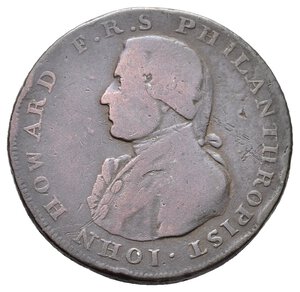 reverse: GRAN BRETAGNA - PORTHSMOUTH -  Half Penny Token 1794