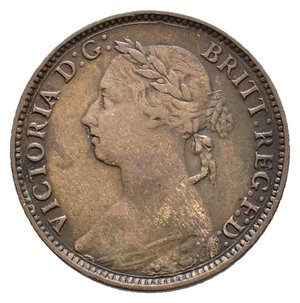 reverse: GRAN BRETAGNA - Victoria queen - Farthing 1888