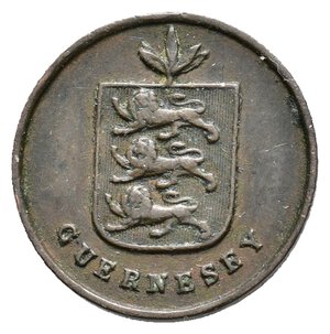 reverse: GUERNSEY 1 Double 1830