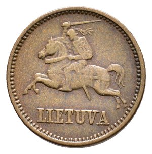 reverse: LITUANIA 1 Centas 1936