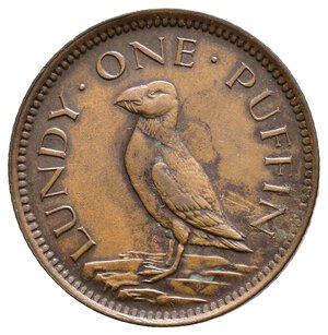 obverse: LUNDY  1 Puffin 1929