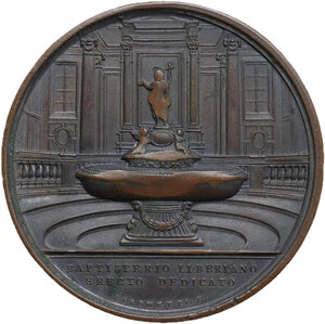 reverse: Leone XII (1823 - 1829), Annibale Sermattei della Genga. Medaglia annuale, A. IV