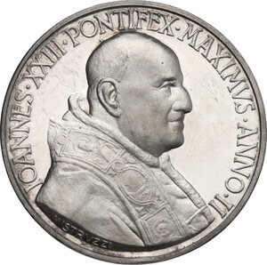 obverse: Giovanni XXIII (1959-1963), Angelo Roncalli.. Medaglia annuale A. II