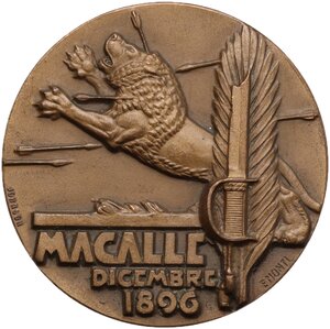 obverse: Medaglia A. XIV 1935 per la vittoria di Macallè
