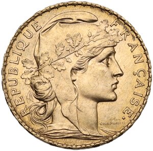 obverse: France.  Third republic (1871-1940).. 20 francs 1913