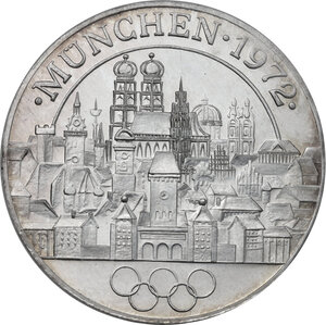 obverse: Germany.  XX Olympic Games 1972. Medal 1972