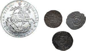 obverse: Hungary. Lot of three (3) coins (one medal/token) to be sorted. Sold with a golden horde AR Asper