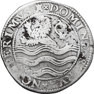 reverse: Netherlands. AR Löwentaler 1599. Zeeland, Middelburg mint