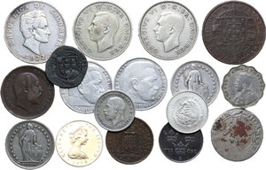 obverse: Miscellaneous from the world. . Lot of seventeen (17) coins to be sorted
