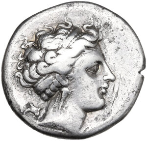 obverse: Central and Southern Campania, Neapolis. AR Didrachm, c. 400-385 BC