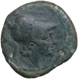 obverse: Eastern Italy, Larinum. AE Quincunx, c. 210-175 BC