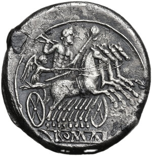 reverse: Anonymous. Quadrigatus (Didrachm), uncertain Sicilian mint, 216 BC