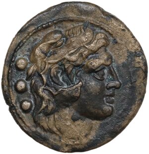 obverse: Minturnae  Second Punic War issue. AE Quadrans, after 211 BC