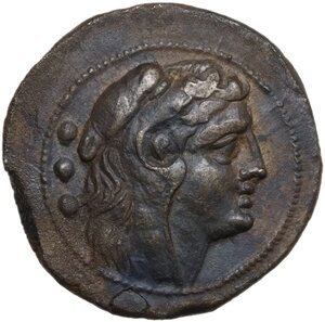 obverse: Anonymous sextantal series.. AE Quadrans, after 211 BC