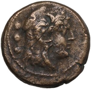 obverse: Minturnae  Second Punic War issue. AE Quadrans, after 211 BC
