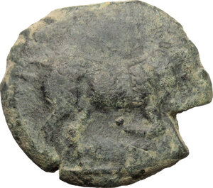 obverse: Northern Apulia, Arpi. AE 22 mm., c. 275-250 BC