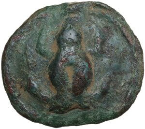 obverse: Northern Apulia, Luceria.  Light series.. AE Cast Uncia, c. 217-212 BC