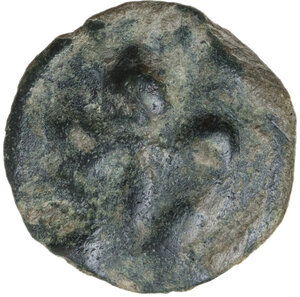 reverse: Northern Apulia, Luceria.  Light series.. AE Cast Semuncia, c. 217-212 BC