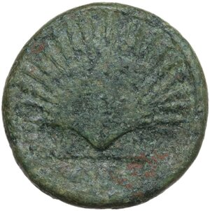 reverse: Northern Apulia, Luceria. AE Biunx, c. 211-200 BC