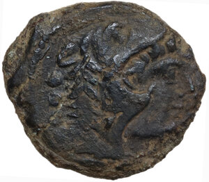 obverse: Cn. Gellius. AE Quadrans, 138 BC