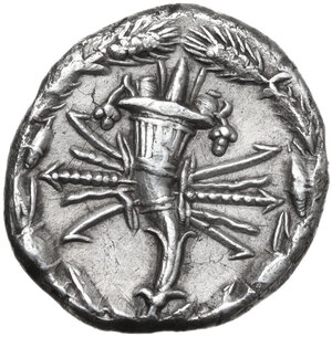 reverse: Q. Fabius Maximus. AR Denarius, 127 BC