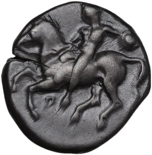 obverse: Southern Apulia, Tarentum. AR Nomos, c. 380-340 BC