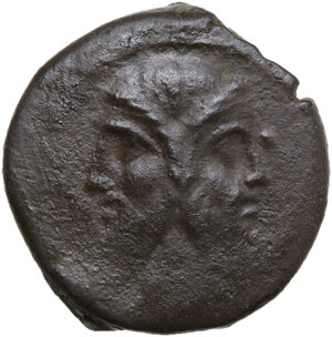 obverse: Q. Titius.. AE As, 90 BC