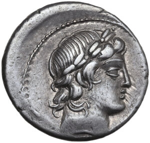 obverse: L. Marcius Censorinus. AR Denarius, 82 BC