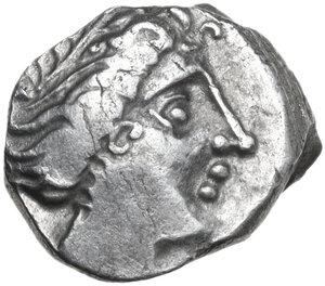 obverse: Southern Gaul, Insubres.  Southern Gaul, Insubres. AR Drachm, imitating Massalia. 2nd century BC
