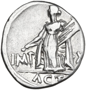 reverse: Augustus (27 BC - 14 AD)  . AR Denarius, Lugdunum mint, 15-13 BC