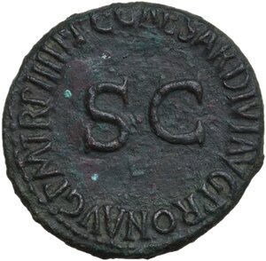 reverse: Germanicus (died 19 AD).. AE As