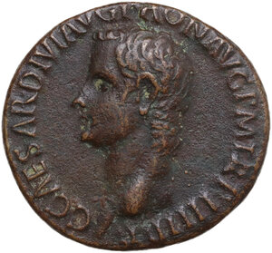 obverse: Caligula (37-41).. AE As, Rome mint, 39-40 AD