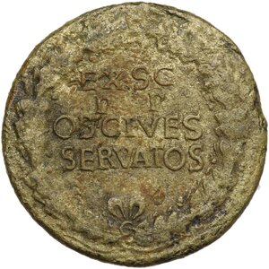 reverse: Claudius (41-54).. AE Sestertius, 50-54