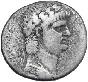 obverse: Nero (54-68).. AR Tetradrachm, Antioch mint, Seleucis and Pieria, Syria