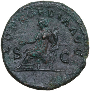 reverse: Vespasian (69 -79).. AE As, Rome mint, 71 AD