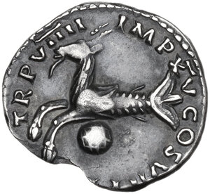 reverse: Titus (79-81).. AR Denarius. Struck after 1 July AD 79
