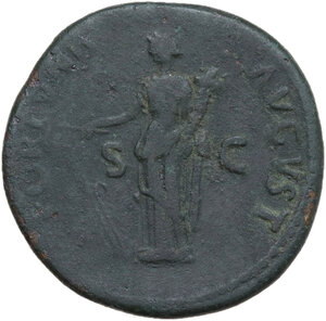 reverse: Nerva (96-98).. AE Sestertius. Rome mint. Struck AD 97