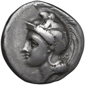 obverse: Northern Lucania, Velia. AR Didrachm, c. 334-300 BC