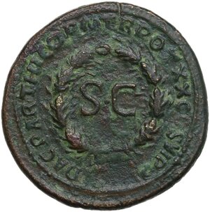 reverse: Trajan (98-117).. AE As. Struck in Rome for use in Syria, c.114-117 AD
