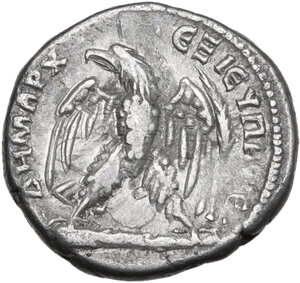 reverse: Trajan (98-117).. AR Tetradrachm. Antioch mint, Seleucis and Pieria, c. 98-117