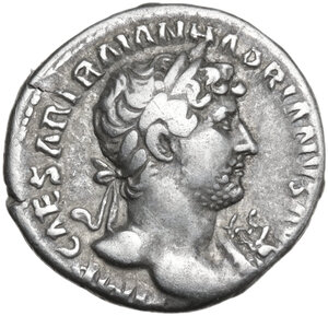 obverse: Hadrian (117-138).. AR Denarius, Rome mint, 119-125 AD