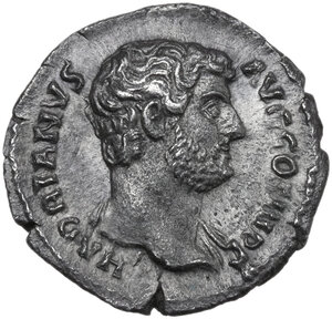 obverse: Hadrian (117-138).. AR Denarius, 134-138 AD
