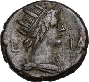 reverse: Hadrian (117-138).. BI Tetradrachm, Alexandria mint, Egypt. Dated year 14=129/30 AD